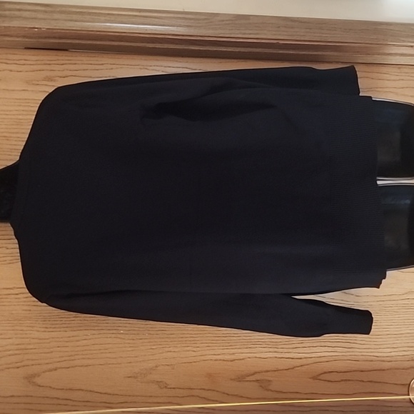Nwt. Buttondown Black Cardigan - Picture 3 of 4